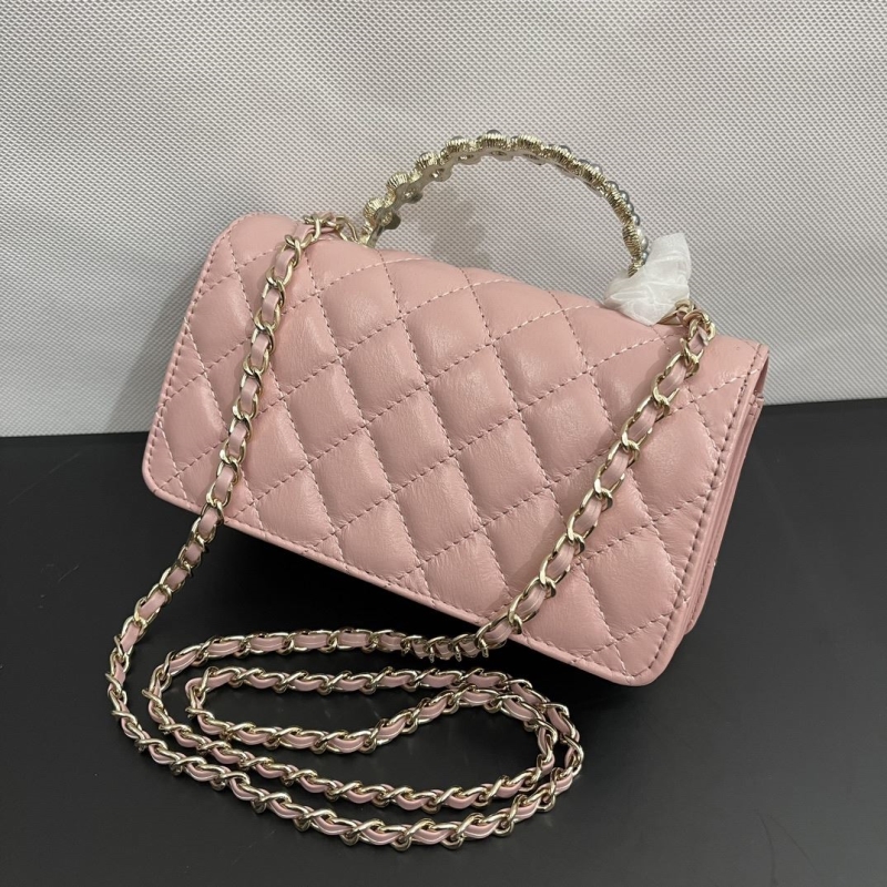 Ch**el top handle bags